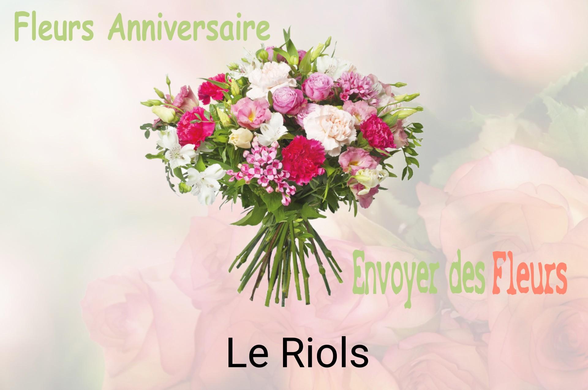 Bouquet de fleurs d’anniversaire livré à Le Riols