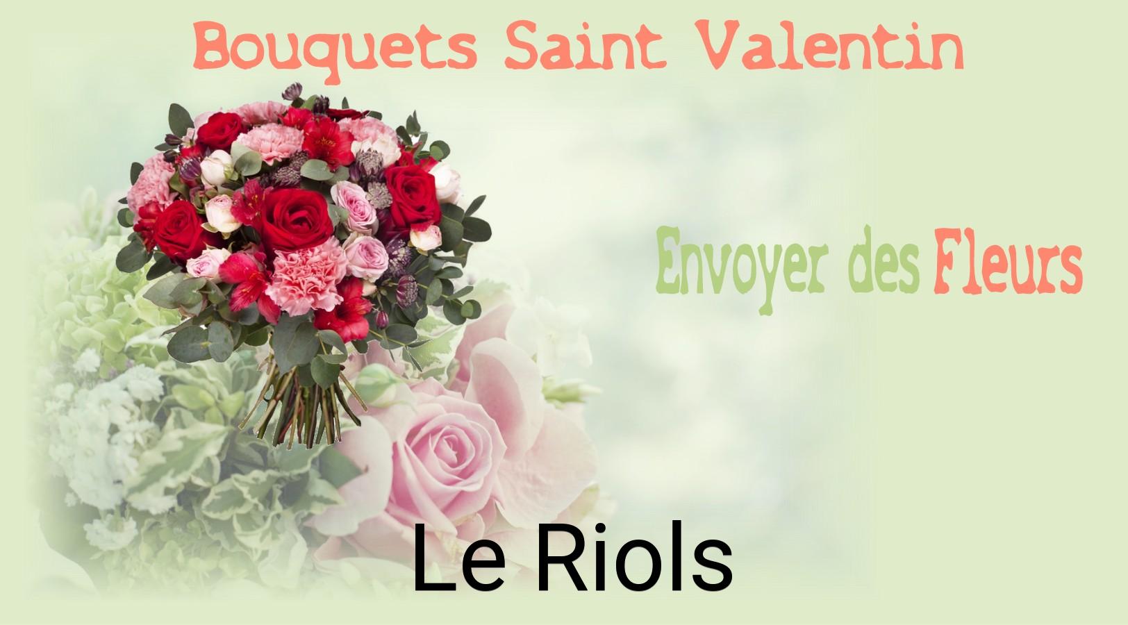 Roses de Saint-Valentin livrées à Le Riols